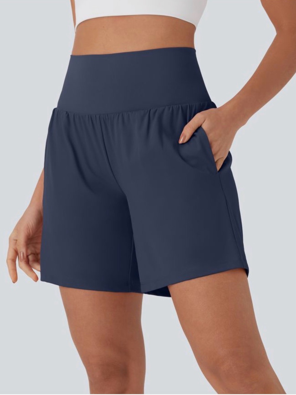 SoftlyZero Airy High Waisted Instant Cool Yoga Shorts